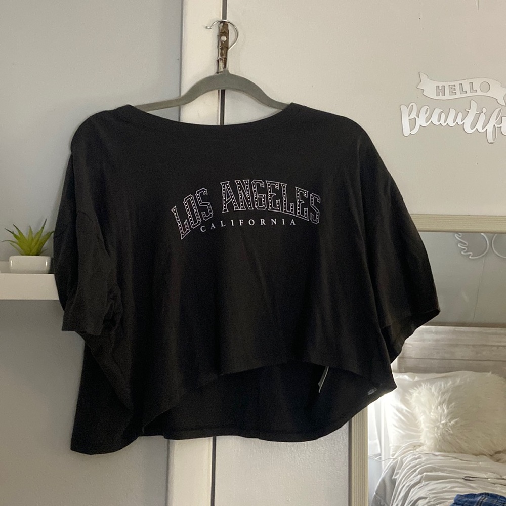 black graphic diesign tee